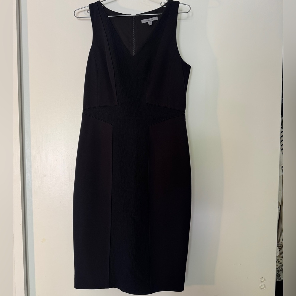Classiques Entier Black Panel Sheath Dress – Size 6